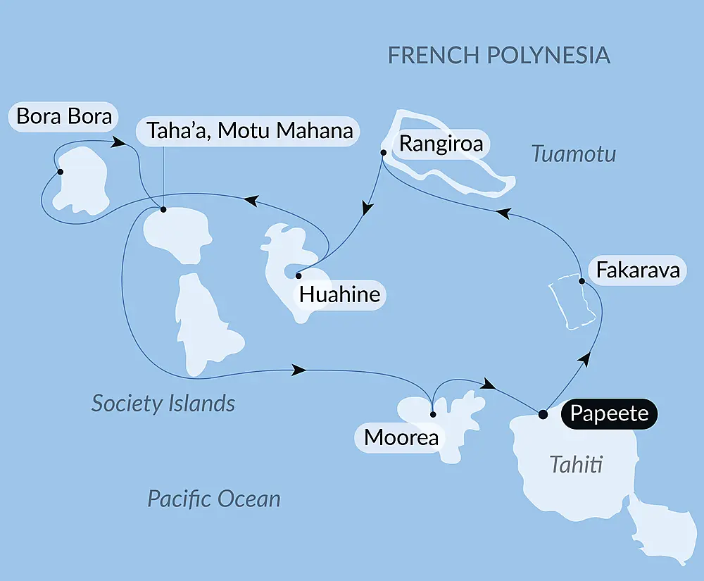 Cruising French Polynesia: Tahiti, Bora Bora, and the Tuamotus – with Smithsonian Journeys